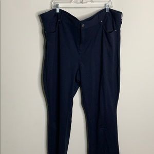 NYDJ Women's Straight Leg Pants - Navy